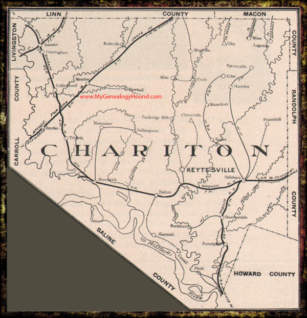 Chariton County Historical Society Preserving the history and